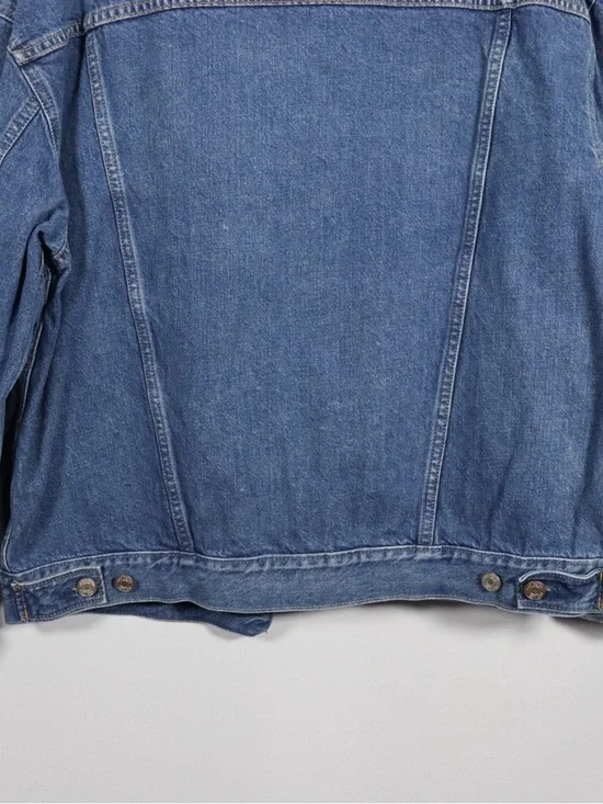 GAP Women’s Denim Jacket Size S Blue Jean Cropped Trucker Classic Casual - Picture 11 of 11